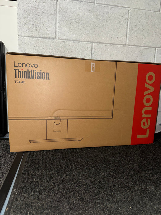Lenovo ThinkVision T24-40 23.8” FHD IPS Monitor – HDMI, DisplayPort, Eye Comfort