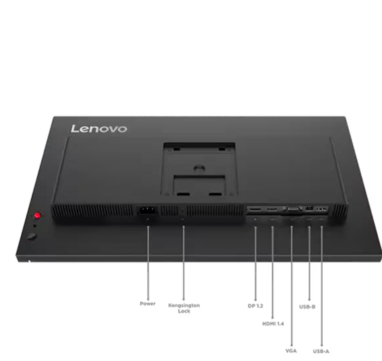 Lenovo ThinkVision T24-40 23.8” FHD IPS Monitor – HDMI, DisplayPort, Eye Comfort