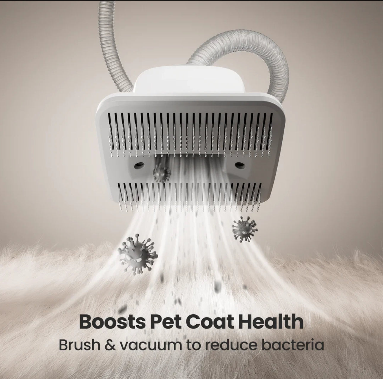 Oneisall Pet Grooming Vacuum & Clippers – 7 in 1 Dog Hair Grooming Kit