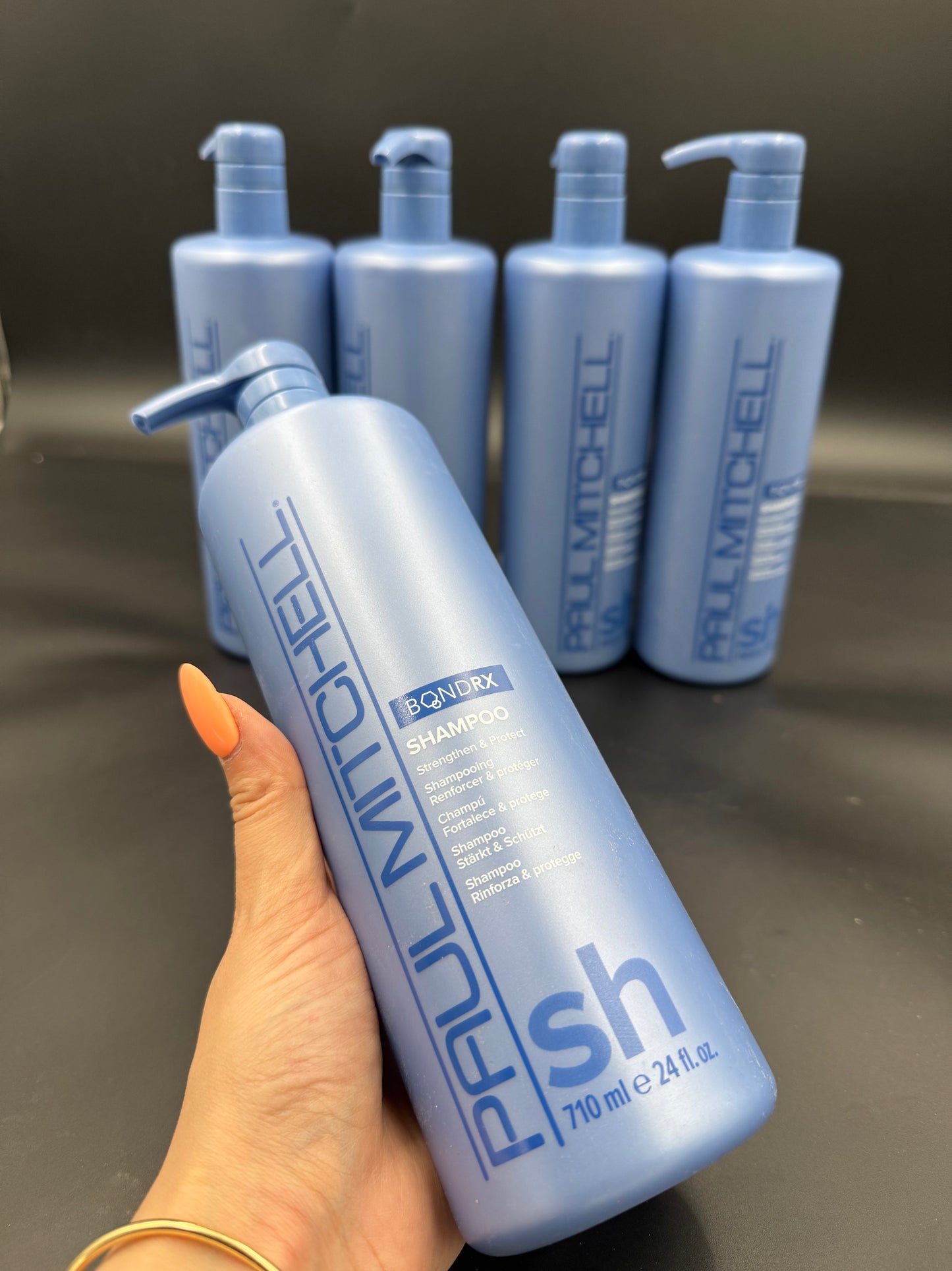 Paul Mitchell BondRx Shampoo – 710ml (24 fl oz) – 5 Bottles Bundle