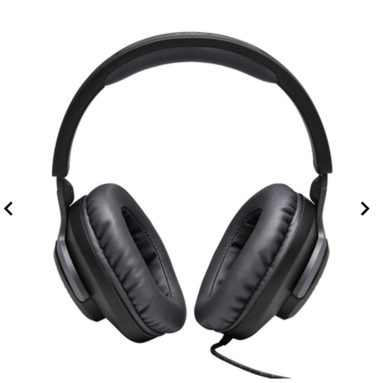 JBL WFH Wired Headset with Mic – Noise-Canceling, Black – Brand New