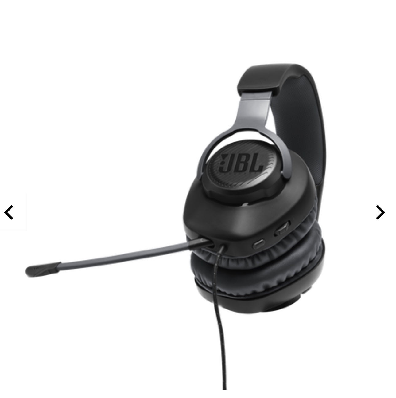 JBL WFH Wired Headset with Mic – Noise-Canceling, Black – Brand New